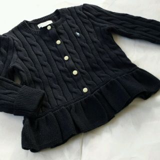 ラルフローレン(Ralph Lauren)の新品　ラルフローレン　ペプラムカーディガン(カーディガン/ボレロ)