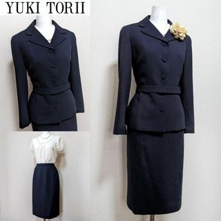 YUKI TORII INTERNATIONAL - ⁑ユキトリイ　お受験　セレモニースーツ　セットアップ　7号　日本製