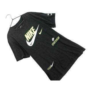 ナイキ(NIKE)のNIKE ナイキ ロゴ プリント トレーニングウェア Tシャツ sizeXS/黒 ■◆ レディース(Tシャツ(半袖/袖なし))