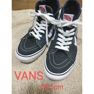 VANS バンズ　ヴァンズ　25.5cm　スニーカー　ハイカットスニーカー(スニーカー)