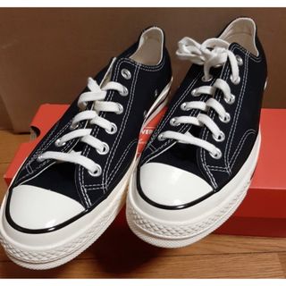 コンバース(CONVERSE)のコンバース　converse 　25cm us6.5 BLACK 黒　スニーカー(スニーカー)