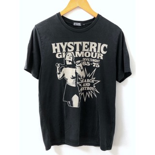 HYSTERIC GLAMOUR - HYSTERIC GLAMOUR（ヒステリックグラマー）DEVILS NIGHT　ガールプリント　Ｔシャツ【E3264-007】