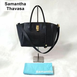 Samantha Thavasa - サマンサタバサ　レディース　ハンドバッグ　ブラック　2wey　LINEA J　鍵