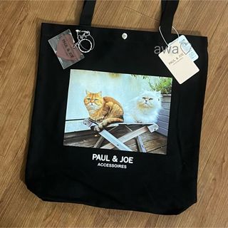 ポールアンドジョー(PAUL & JOE)の新品　ポール&ジョー　ヌネット　猫　キャンバス　バッグ(トートバッグ)