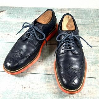 コールハーン(Cole Haan)の美品 名作 COLE HAAN ground series 軽量 レザーシューズ(ドレス/ビジネス)