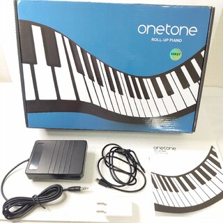 onetone ロールアップピアノ　88鍵盤　美品　OTR-88  充電式(電子ピアノ)