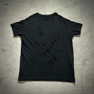 ワイズ(Y's)の超美品 Y's 希少デザイン シザー カット デザイン Tシャツ(Tシャツ/カットソー(半袖/袖なし))