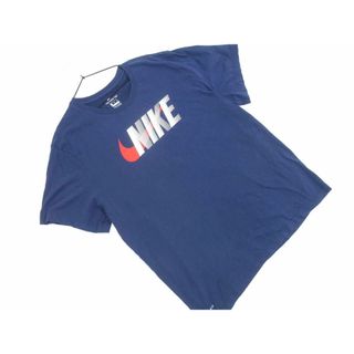 ナイキ(NIKE)のNIKE ナイキ 大きいサイズ ロゴ Tシャツ size3XL/紺 ■◆ メンズ(Tシャツ/カットソー(半袖/袖なし))