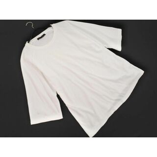 URBAN RESEARCH - センスオブプレイス アーバンリサーチ パイル 5部袖 Tシャツ sizeM/白 ■◆ メンズ