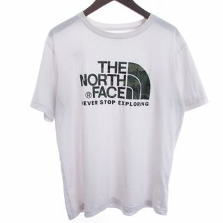 THE NORTH FACE - ザノースフェイス NT31622 Tシャツ カットソー 半袖 ロゴ 白 XL