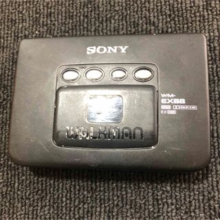 ソニー(SONY)のSONY WM-EX88 ソニー カセットウォークマン walkman ブラック(ポータブルプレーヤー)