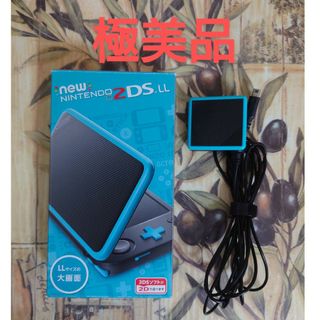 ニンテンドー3DS - Newニンテンドー2DS LL ブラック×ターコイズ極美品