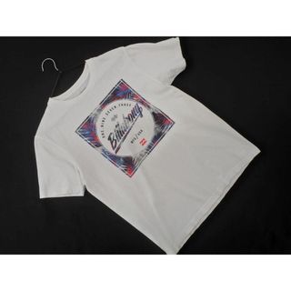 ビラボン(billabong)のBILLABONG ビラボン ロゴ プリント Tシャツ sizeM/白 ■◆ メンズ(Tシャツ/カットソー(半袖/袖なし))