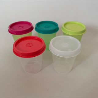 タッパーウェア(TupperwareBrands)のタッパーウェア　プチタッパー　ミニコップ　5個(容器)