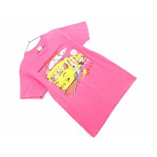 シュプリーム(Supreme)のSupreme シュプリーム 17SS TRAIN プリント Tシャツ sizeM/ピンク ■◆◎メンズ(Tシャツ/カットソー(半袖/袖なし))