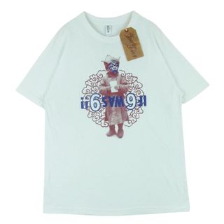 TENDERLOIN - TENDERLOIN テンダーロイン 21SS TEE XIV プリント 半袖 Tシャツ カットソー コットン 日本製 ホワイト系 L【中古】