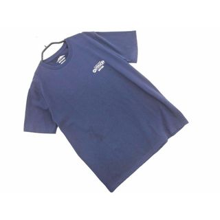 アウトドア(OUTDOOR)のOUTDOOR PRODUCTS アウトドアプロダクツ プリント Tシャツ sizeM/紺 ■◆ メンズ(Tシャツ/カットソー(半袖/袖なし))