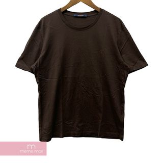 ルイヴィトン(LOUIS VUITTON)のLOUIS VUITTON 2021SS Classic Tee 1A1SBN ルイヴィトン クラシックTシャツ 半袖カットソー ロゴ刺繍 ブラウン サイズXL【240527】【ほぼ新品】【me04】(Tシャツ/カットソー(半袖/袖なし))