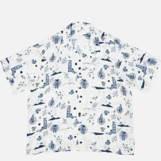 DAN Space Aloha Shirt - WHITE(Tシャツ/カットソー(半袖/袖なし))