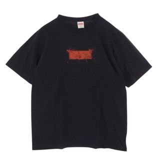 シュプリーム(Supreme)のSupreme シュプリーム Ｔシャツ 22SS Ralph Steadman Box Logo Tee ラルフ ステッドマン ボックス ロゴ 半袖 Tシャツ ブラック系 M【美品】【中古】(シャツ)