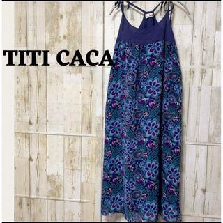 チチカカ(titicaca)のチチカカ エスニックワンピース マキシワンピース (ロングワンピース/マキシワンピース)