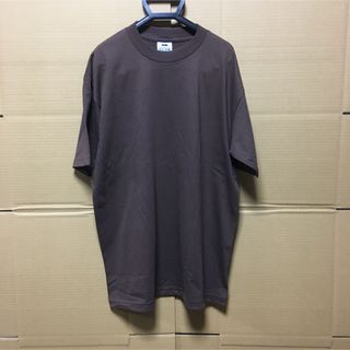 プロクラブ(PRO CLUB)のPROCLUBプロクラブ★コンフォート半袖無地Tシャツ★ブラウン茶色★Lサイズ(Tシャツ/カットソー(半袖/袖なし))