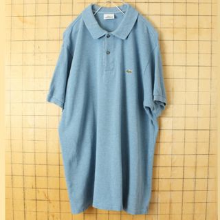 ラコステ(LACOSTE)の90s フレンチラコステ Lacoste 半袖 ポロシャツ ネイビーL ss12(ポロシャツ)