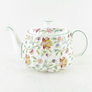 ミントン(MINTON)の美品 MINTON ミントン ハドンホール ティーポット 茶器 花柄 フラワー SN47G (その他)