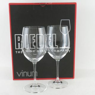 リーデル(RIEDEL)の美品 RIEDEL リーデル ヴィノム シャルドネ シャブリ ワイングラス 2客 ペア SM2216H (グラス/カップ)