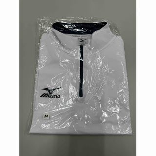 MIZUNO - 新品　未使用　 ミズノ　Mサイズ　ハーフジップ 半袖 スポーツ シャツ