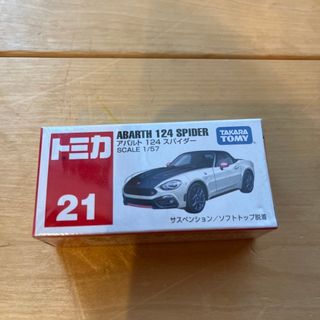 タカラトミー(Takara Tomy)のトミカ No.21 アバルト 124 スパイダー 箱(1コ入)(ミニカー)