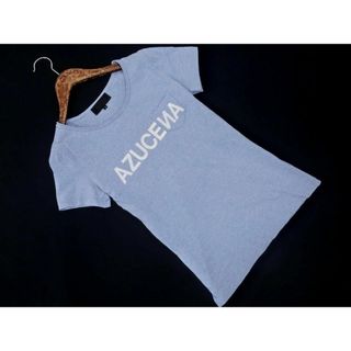 UNTITLED - UNTITLED アンタイトル プリント ポケット Tシャツ size1/水色 ■◆ レディース