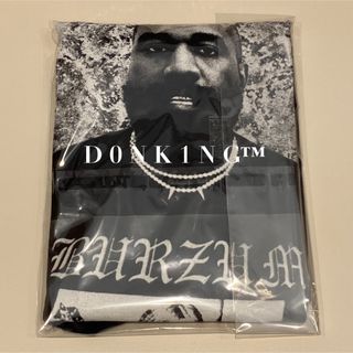 希少 BURZUM カニエウエスト KANYE WEST フォトTシャツ 黒 L(ミュージシャン)