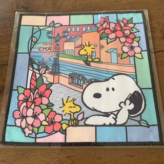 スヌーピー(SNOOPY)のスヌーピー茶屋　小樽限定　ミニタオル　ハンカチ(ハンカチ)