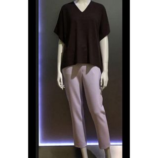 セオリーリュクス(Theory luxe)のウォッシャブル　ブラウン(Tシャツ(半袖/袖なし))