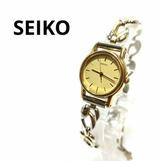 セイコー(SEIKO)の【稼動品】SEIKO 腕時計　クォーツ　3針　ブレスベルト　ラウンド　ゴールド(腕時計)