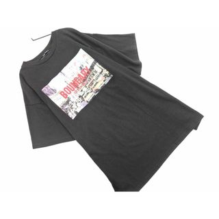 イング(INGNI)のINGNI イング プリント ビッグ Tシャツ sizeM/グレー ■◆ レディース(Tシャツ(半袖/袖なし))