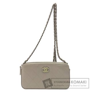 CHANEL - CHANEL マトラッセ シルバー金具 ショルダーバッグ カーフ レディース