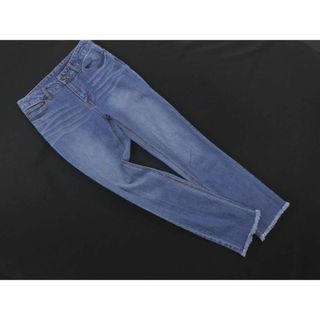 N. エヌ ナチュラルビューティーベーシック カットオフ デニムパンツ sizeM/青 ■■ レディース