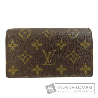 ルイヴィトン(LOUIS VUITTON)のLOUIS VUITTON M61736 ポルトフォイユ・トレゾール 二つ折り財布（小銭入れあり） モノグラムキャンバス レディース(財布)