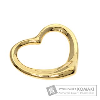 ティファニー(Tiffany & Co.)のTIFFANY&Co. オープンハート ペンダントトップ K18YG レディース(その他)