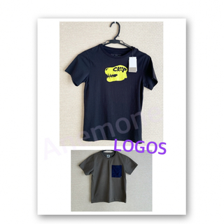 ロゴス　campsaurus-BC  キッズ　140 LOGOS   Tシャツ