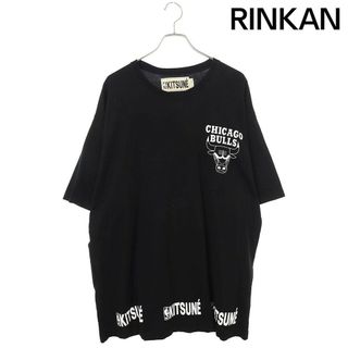 MAISON KITSUNE' - メゾンキツネ ×NBA シカゴブルズプリントTシャツ メンズ XL