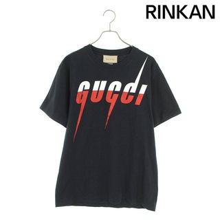 グッチ(Gucci)のグッチ  19SS  565806 XJAZY ブレードロゴプリントTシャツ メンズ S(Tシャツ/カットソー(半袖/袖なし))