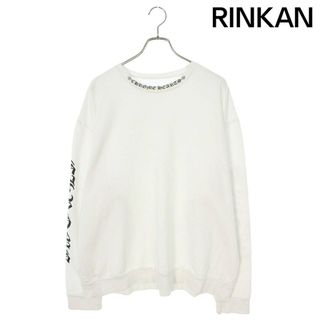 クロムハーツ(Chrome Hearts)のクロムハーツ  SWTSHRT PLVR ネックロゴプリントクルーネックスウェット メンズ L(スウェット)