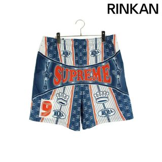 シュプリーム(Supreme)のシュプリーム  22AW  Por Ciento Soccer Short ロゴ総柄ハーフパンツ メンズ L(その他)