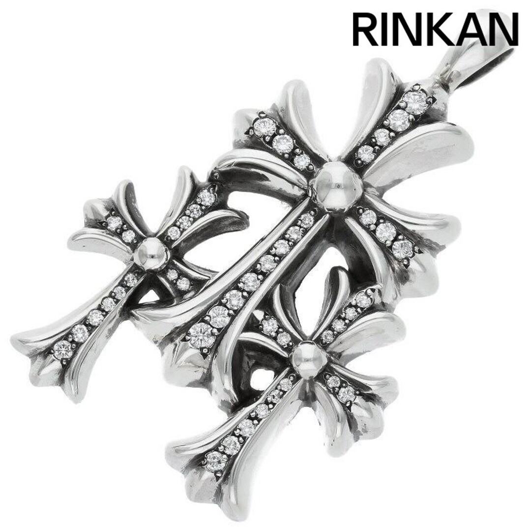 Chrome Hearts - クロムハーツ 3 CH CRS SML P DMND トリプルCH Chrome Hearts - クロムハーツ 3 CH CRS SML P DMND トリプルCH