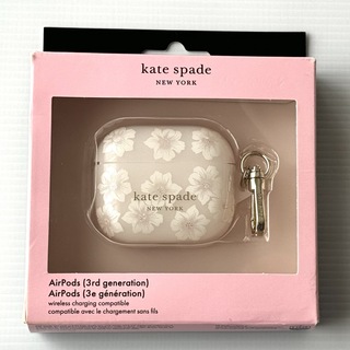 kate spade new york - ケイトスペードairpods ケース 第3世代専用 ホワイトフラワー
