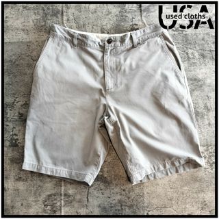 【B135】DOCKERS w33 USA古着 ショートパンツ 半ズボン(ショートパンツ)