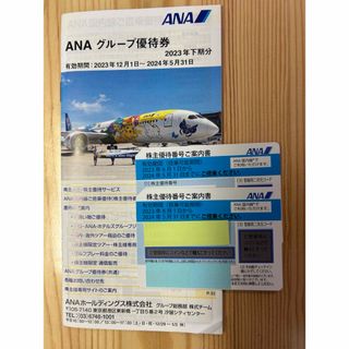 ANA株主優待2枚（搭乗期限2024/5/31迄）(その他)